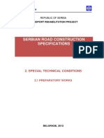 Serbian Road Construction Specifications