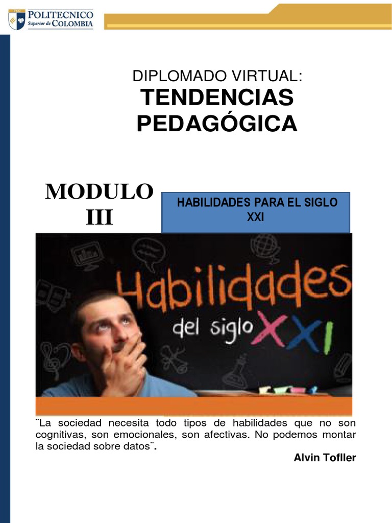 Habilidades del Siglo XXI en Educación | PDF | Creatividad ...