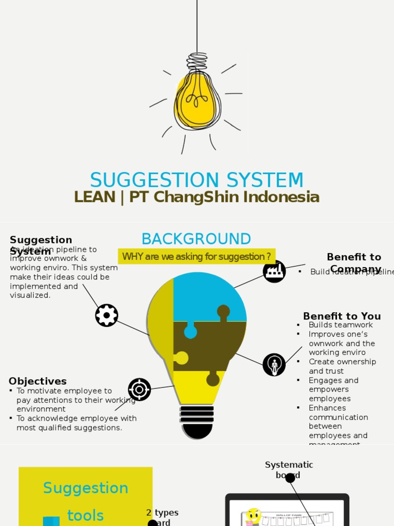 Employee Suggestion System Overview | PDF | Communication ...