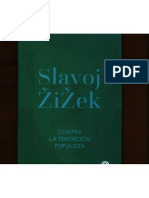 ZIZEK - Contra La Tentacion Populista PDF