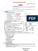 Jesús de Nazareth Worksheet Covers Must and Mustn't for Coronavirus Rules