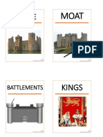 Tarjetas Castillos para Imprimir en Inglés PDF