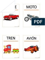 Tarjetas Vehiculos para Imprimir PDF