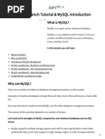 MySQL Workbench Tutorial - Presentation PDF
