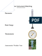 Weather Instrument Matching