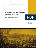 História Da Revolução Liberal de 1842: José Antônio Marinho