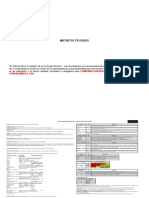 Matriz de Riesgo