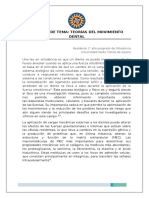 Teorías del movimiento dental: Flexión ósea, presión-tensión y teoría bifásica