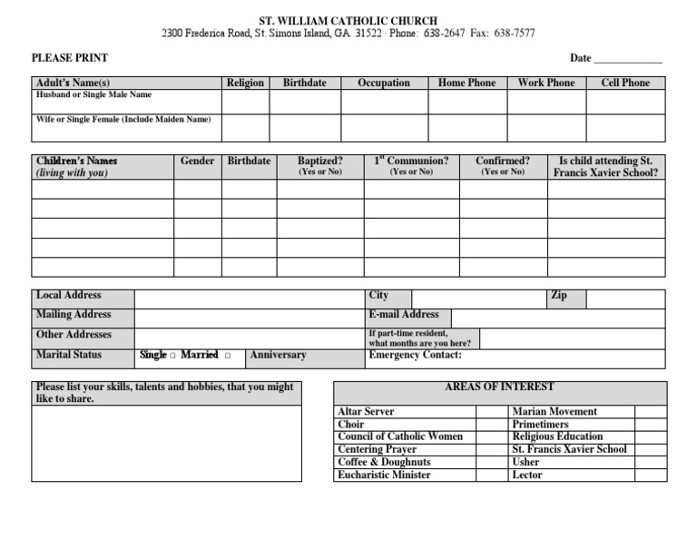 Registration Form | PDF