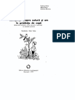 Cunostinte Despre Natura Si Om in Gradinita de Copii PDF