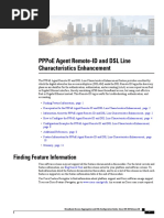 Pppoe Agent Remote-Id and DSL Line Characteristics Enhancement