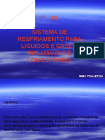 Sistema de resfriamento para líquidos e gases inflamáveis e combustíveis