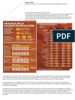 Crecen Las Brechas de Inequidad Educativa en El Perú