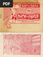Bert the Turtle Says Duck and Cover Comic Booklet (1951)