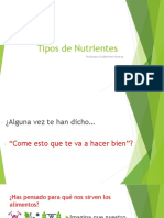 Tipos de Nutrientes