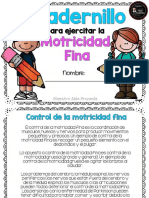 Cuadernillo Motricidad Fina Por Materiales Educativos Maestras PDF