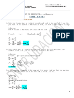 Chapter IV-APPLICATION OF THE DERIVATIVE... Continuation: Time Rates