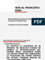 Excepciones Al Ppio de Legalidad - 2012