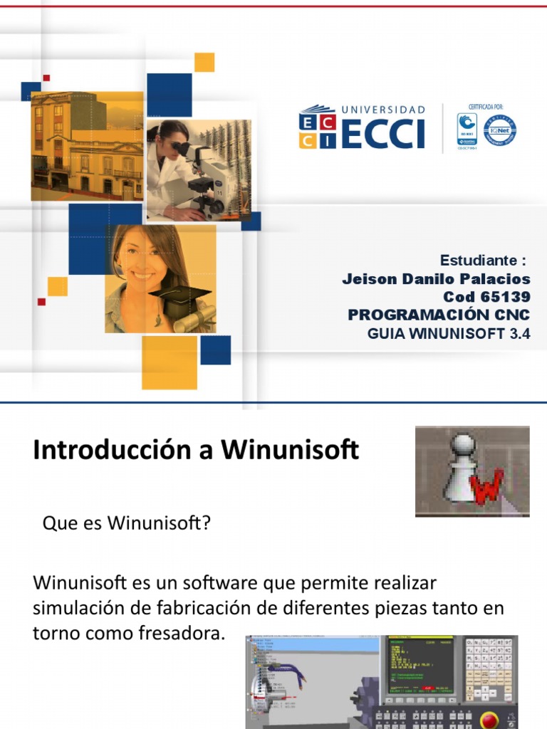 Guía de Uso de Winunisoft CNC | PDF | Ventana (informática) | Programa ...