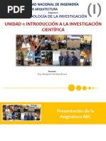 Unidad 1: Introducción A La Investigación Científica