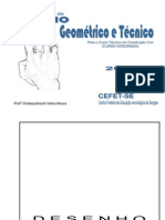 Apostila de Desenho - Curso Construção Civil - INTEGRADO - 2007 - Aluno - 148 Páginas