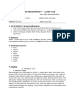 Book Extension Activity - Lesson Plan: 1. Pre-K/ CCSD K-2 Grade Core Standards