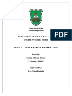 Bucket Type Energy Dissipators PROPOSAL PDF