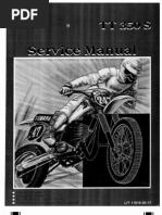 Download Yamaha TT350 Service Manual - 1985-1996 by yamieman SN45800842 doc pdf