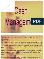 Cash Management