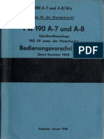 FW 190 A-7 Schusswaffenanlage MG 131 PDF