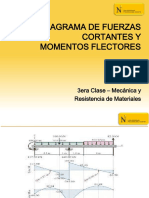  Diagrama de Fuerzas Cortantes y Momentos Flectores