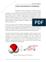 El Agua Composición, Características y Propiedades PDF