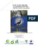 Conservación Paujil Pico Azul