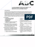 ABC No. 005 CONTINUIDAD DE LOS PROCEDIMIENTOS DE POLICÍA FRENTE A LAS ME...