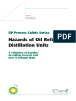Hazards of Oil Refining Destillation units