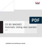 CS 80 Magneo Operator Instruction Manual PDF