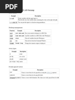 Summary of MATLAB Onramp: Basic Syntax