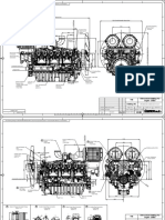 Title Dimensional Drawing For Engine 12M26 Drawing NO