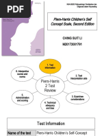 Piers-Harris Children's Self Concept Scale, Second Edition: Ching Suit Li M20172001791