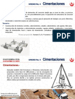 07 Unid 4 Sem 5 Clase 1 Cimentaciones Ciclópeas PDF