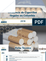 Estudio INVAMER Incidencia de Los Cigarrillos Ilegales en Colombia 2018
