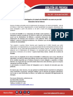 BOLETÍN DE PRENSA NO. 267 FINAL - 10 de Abril 2020. 267 FINAL !! PDF