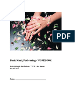 Basic Mani/Pedicuring - WORKBOOK: Hairstyling & Aesthetics - TXJ3E - Ms. Navas