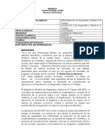 Guia de Aprendizaje Introduccion en Administracion en Seguridad y Salud en El Trabajo