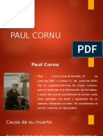 Paul Cornu, pionero del helicóptero