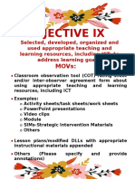 Objective Ix