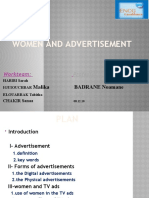 Women and Advertisement: Malika BADRANE Noamane