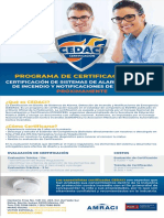 CEDACI Programa de Certificacion - 2019