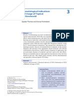 Dermatological Indications and Usage of Topical Corticosteroid