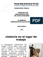 Expo Violencia en El Trabajo Domingo